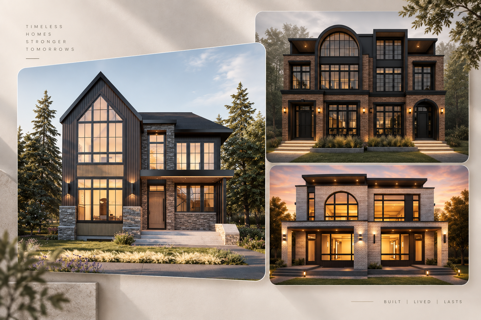 Timeless homes across Calgary: single-family, duplex, and multi-family work