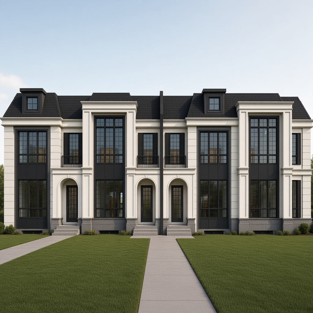 Four-unit rowhouse